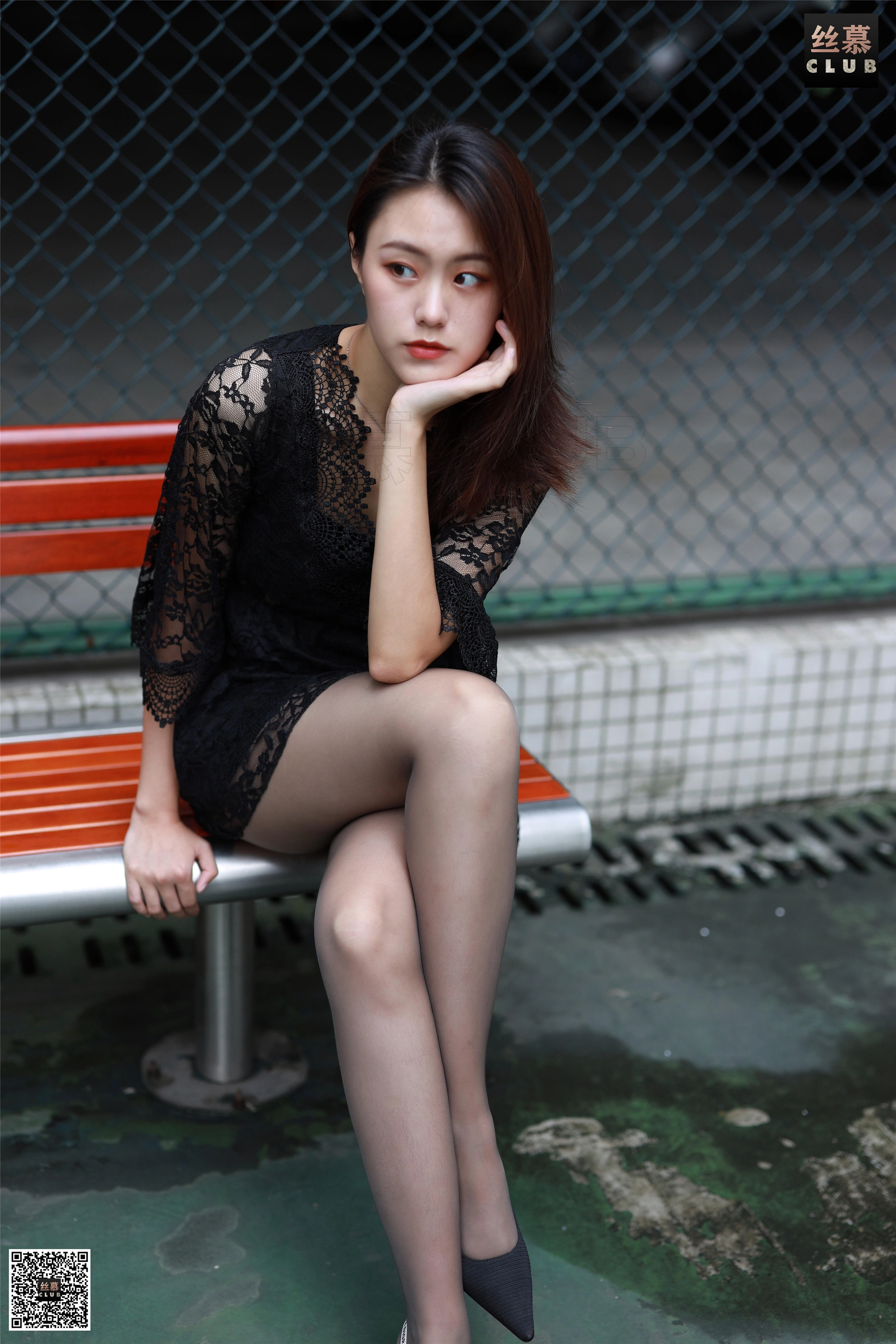 丝慕写真 - SM066 天天一元 欣妹《网球场》 2